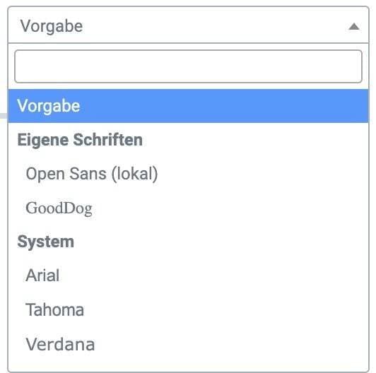 Eigene Schriftarten – Google Fonts lokal in Elementor einbinden