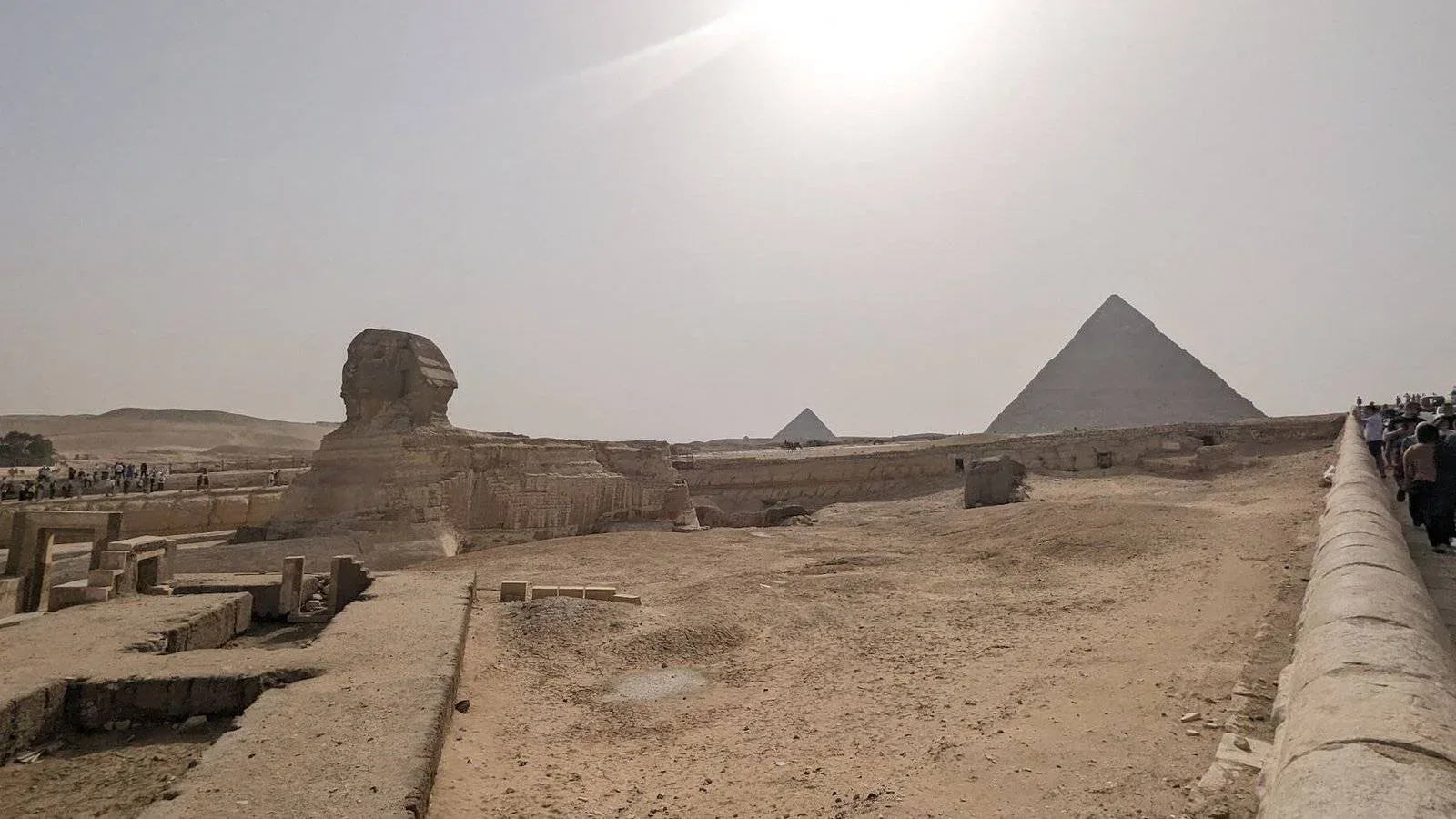 2 Wochen Ägypten-Rundreise mit Nilkreuzfahrt – ich war wieder mal unterwegs 11 Sphinx in Ägypten