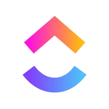 clickup logo gradient