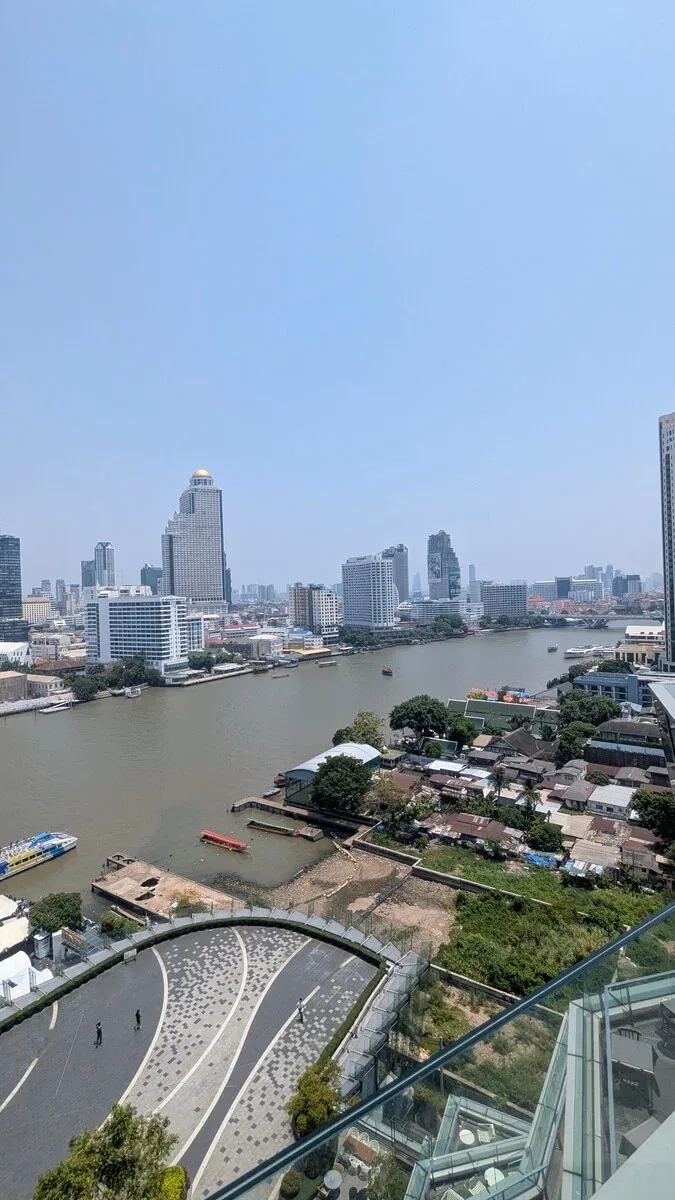 Blick von der Icon Siam Mall Bangkok