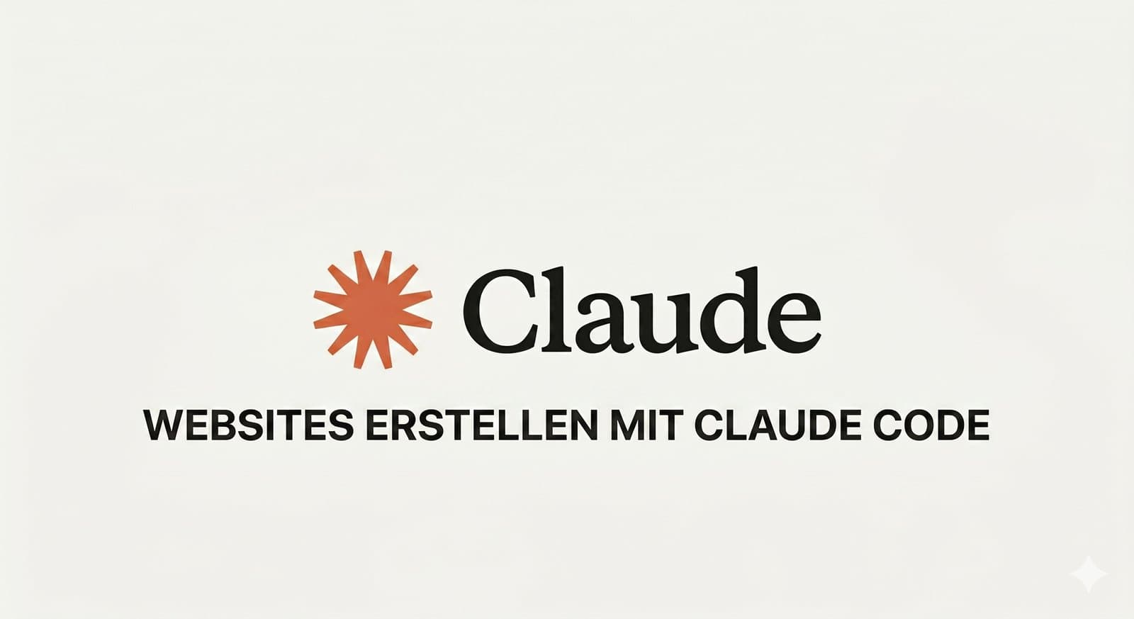 Websites erstellen mit Claude Code