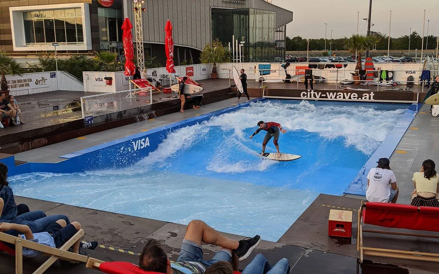 My first surfing experience 1 riversurfing city-wave vienna
