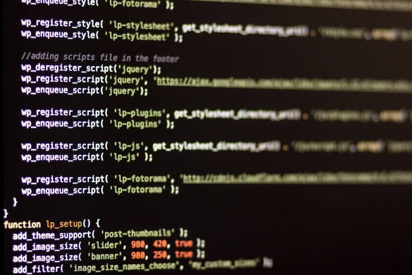 wordpress functions.php bearbeiten