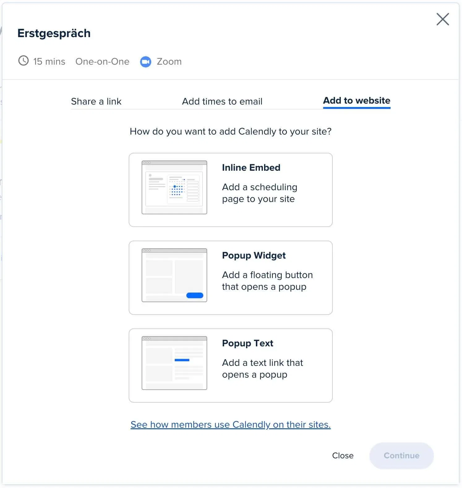 Calendly in deiner Elementor Webseite einbinden 1 calendly integrationen
