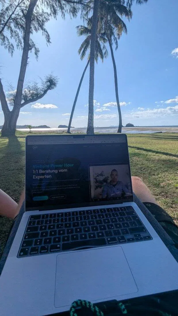 Mit dem Laptop von Thailand aus arbeiten