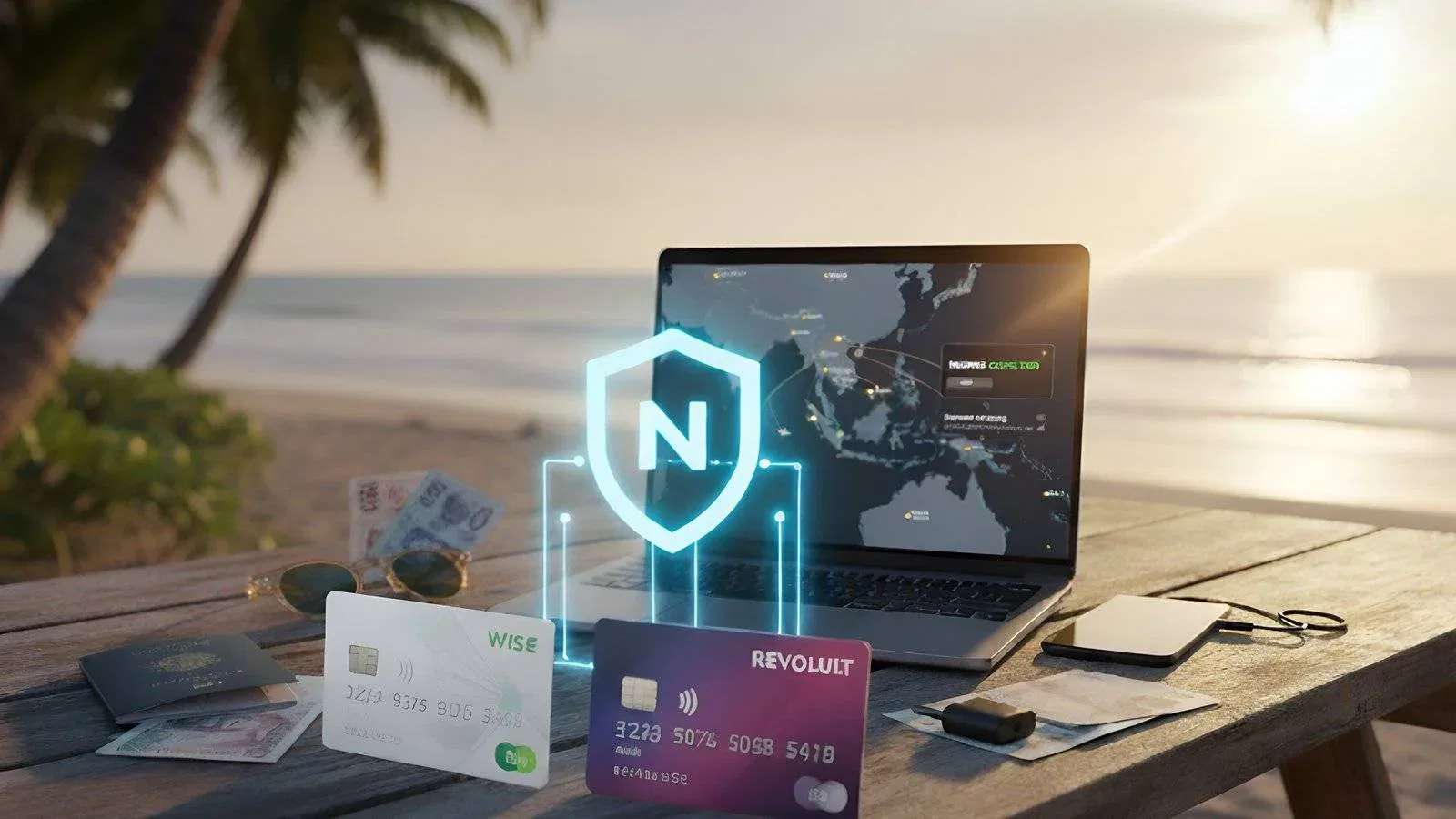 nordvpn und reise bankkarte revolut