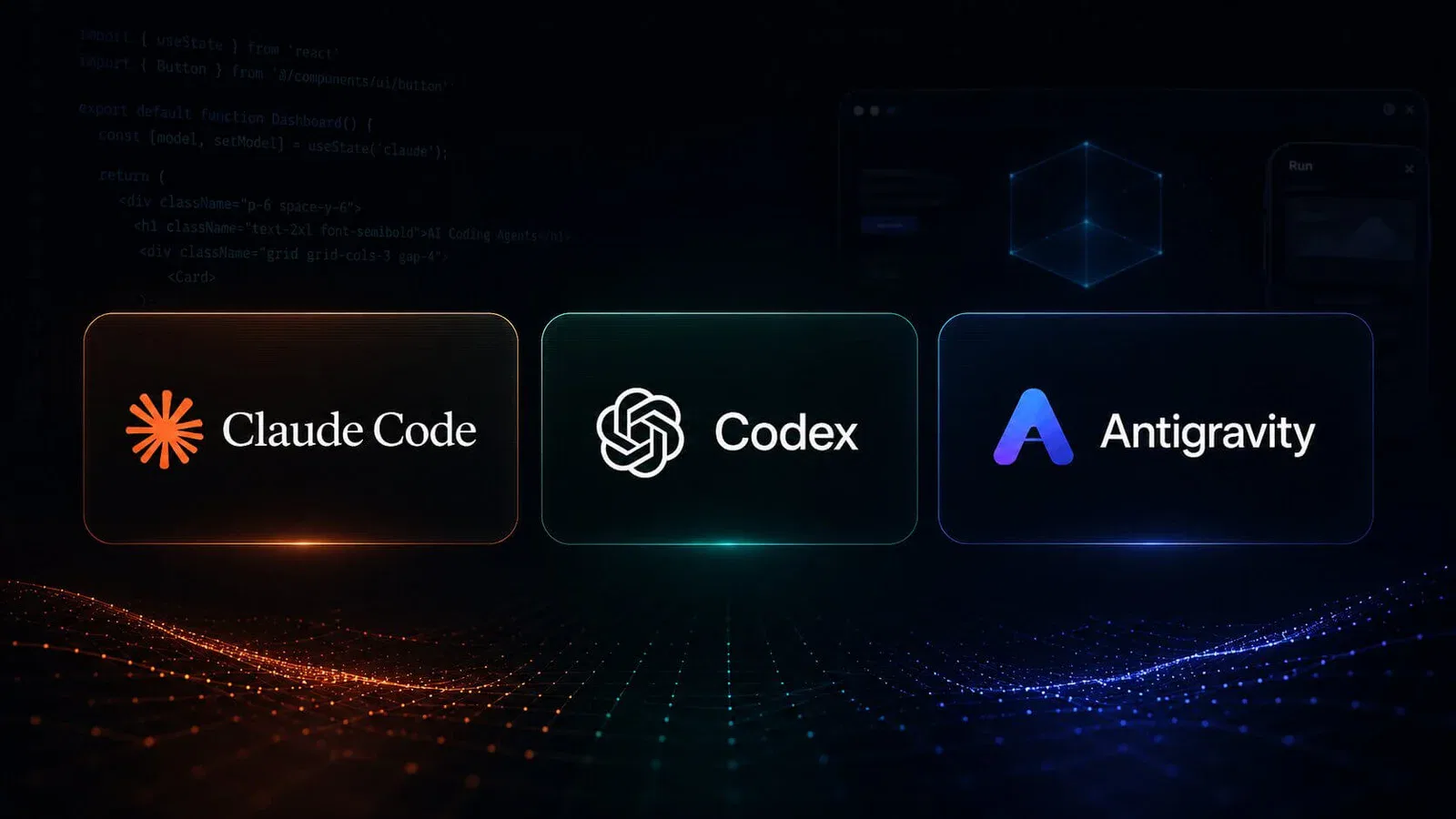 Claude Code vs Google Antigravity vs Codex