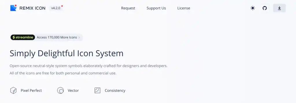 Kostenlose Icons von RemixIcons