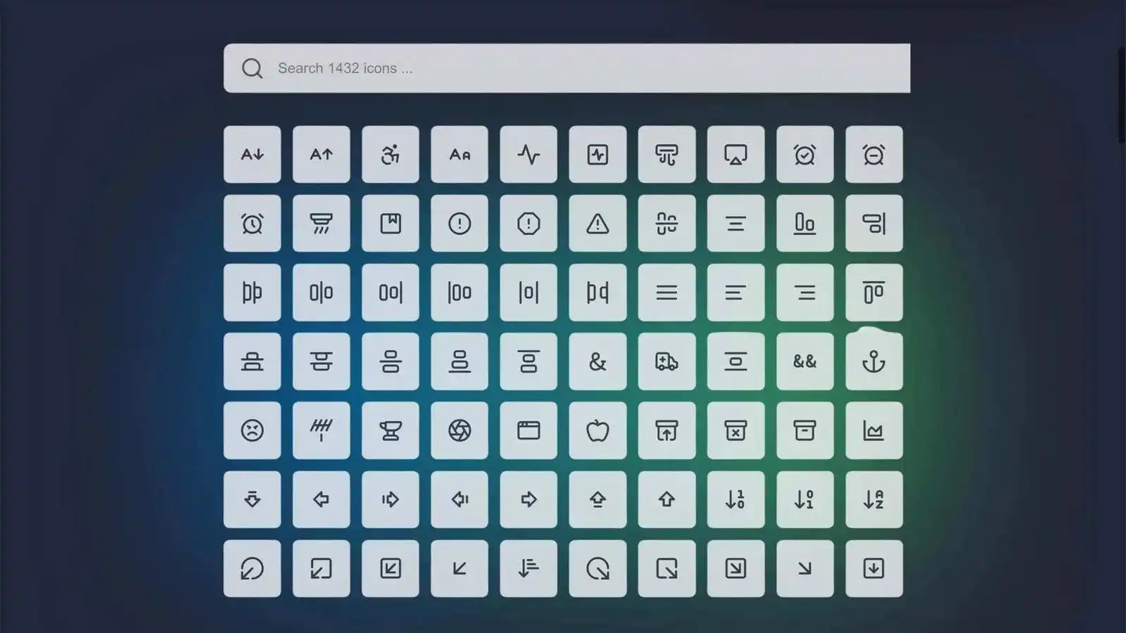 Kostenlose Icons für deine Webseite